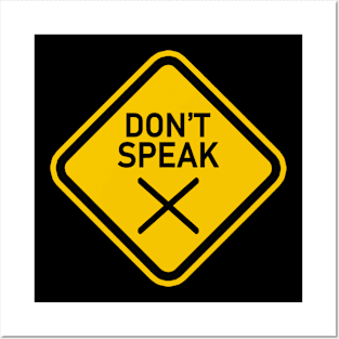 dont speak sign Posters and Art